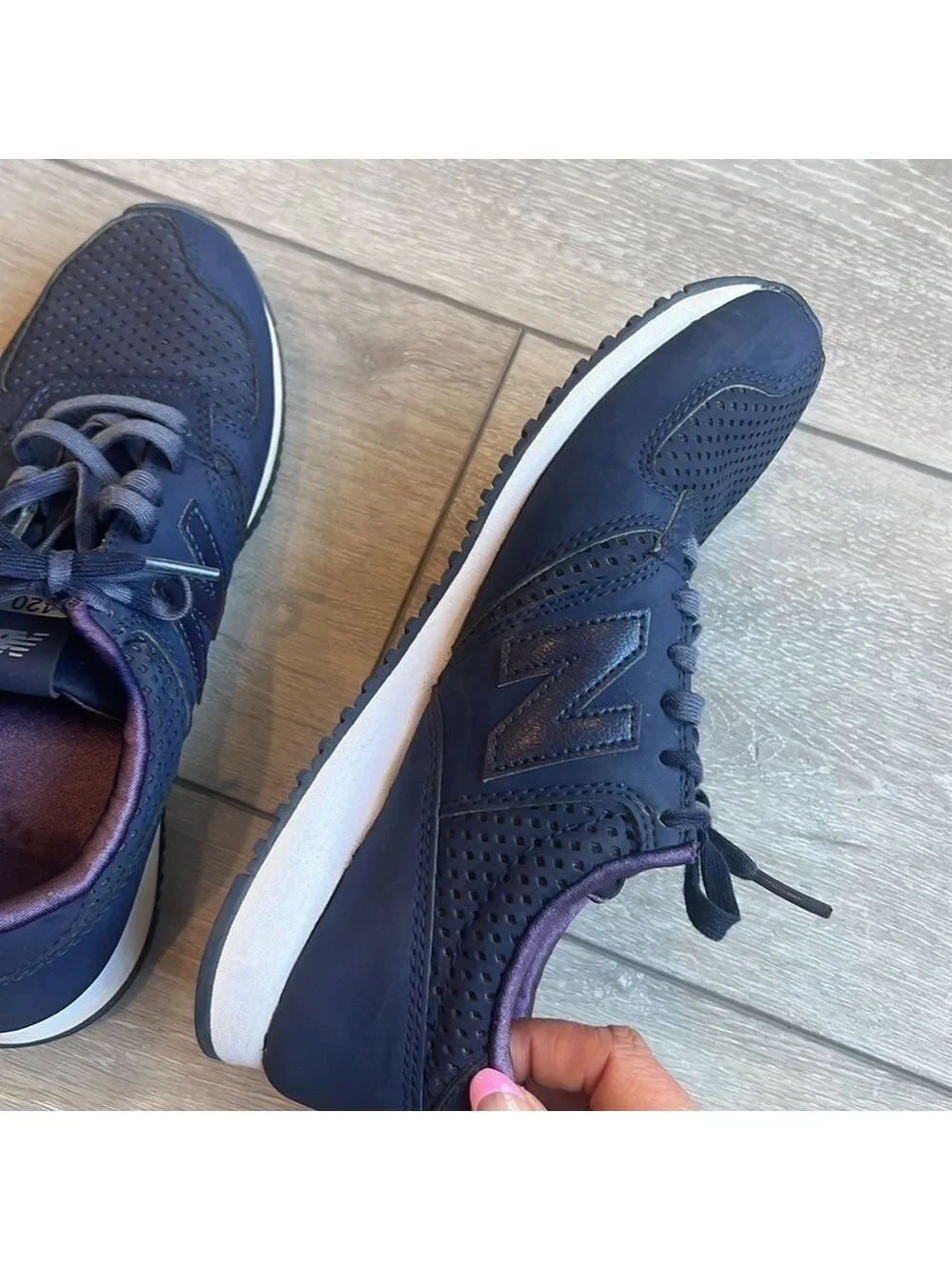 NEW balance Arishi 3 blue reflective running sneakers size 7